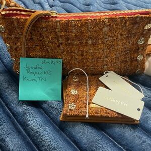 Hammitt maple wood kyle and matching allen wallet